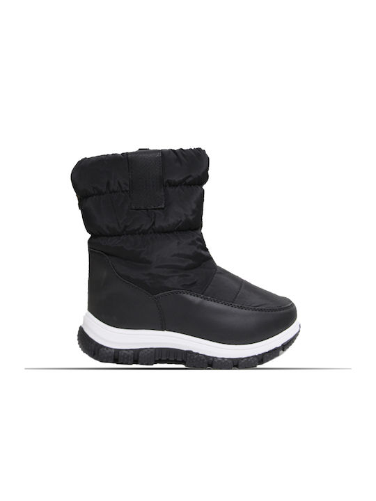Jomix Shoes Παιδικά Μποτάκια Χιονιού Μαύρα