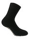 Walk Men's Solid Color Socks Black