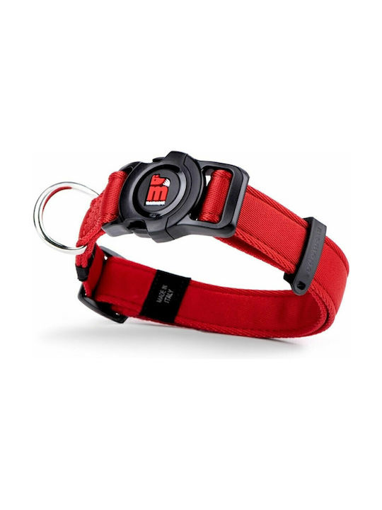 My Family Memopet Dog Collar in Red color Mediu...
