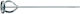 Vorel 09080 Mischpaddel Farbe 85x400mm