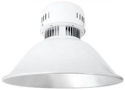Fos me Φωτιστικό Καμπάνα LED 20W Warmes Weiß 1800lm mit integrierter LED Weiß Ø25.5xH18.5cm