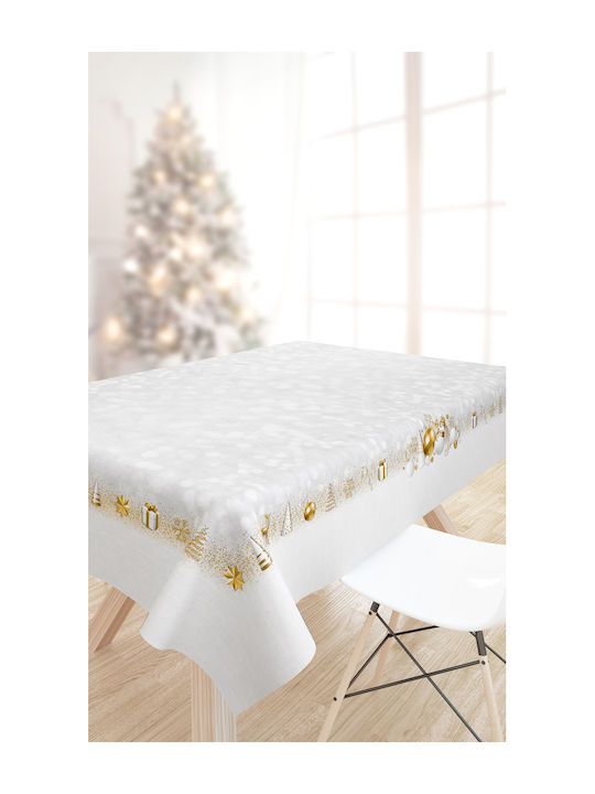 Saint Clair 2038 Christmas Fabric Tablecloth Ornament L220xW145cm