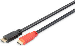 Digitus DB-330118-100-S HDMI 1.4 HDMI male - HDMI male 10m Μαύρο