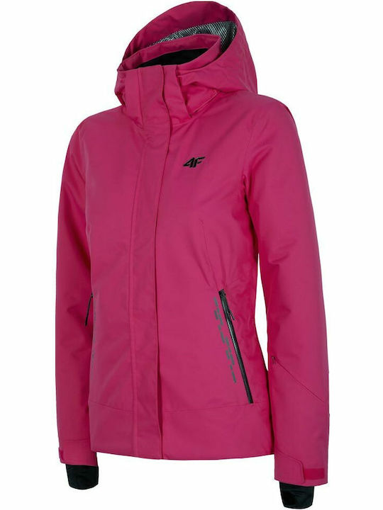 4F H4Z19-KUDN007-53S Frauen Jacke aus für Ski & Snowboard Rosa