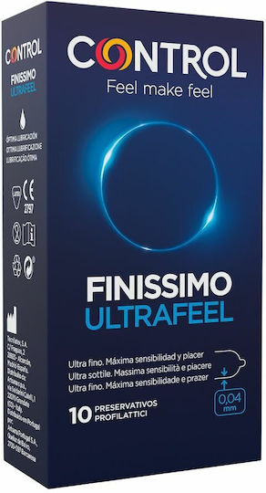 Control Feel Make Feel Προφυλακτικά Finissimo UltraFeel 10τμχ 52mm Natural