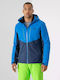4F Men's Ski & Snowboard Jacket Blue H4Z21-KUMN011-36S