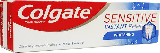 Colgate Sensitive Instant Relief Whitening Zahnpasta für Empfindliche Zähne & Aufhellung 75ml