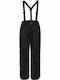 Icepeak Theron 51042561-990 Kids Dungarees for Ski & Snowboard Black