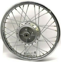 TEC Roată spate pentru motocicletă Jantă spate pentru Yamaha Crypton-X 135 / Crypton T110, argintie 47802012