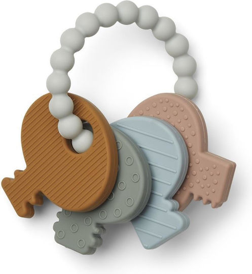 Liewood Kay Key Silicone Teething Rattle for 0 Months+