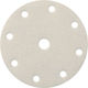 Smirdex 510 White Line Orbital Sander Sanding Sheet K360 with 7 Holes 150x150mm