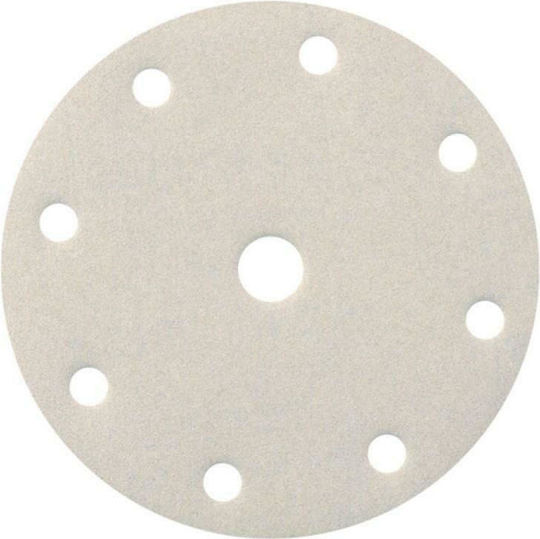 Smirdex 510 White Line Orbital Sander Sanding Sheet K360 with 7 Holes 150x150mm