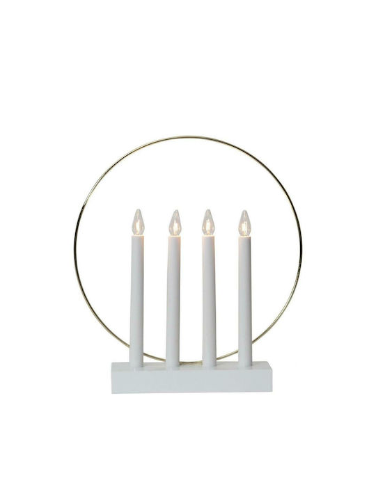 Eglo Christmas White Electric Candle