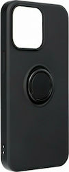 Senso Ring Back Cover Σιλικόνης Μαύρο (iPhone 1...