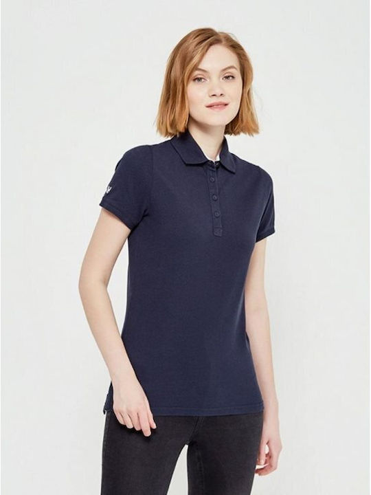 Helly Hansen Women's Polo Shirt Short Sleeve Navy Blue