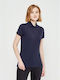 Helly Hansen Women's Polo Blouse Short Sleeve Navy Blue