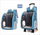 Glee Trolley for Dog and Cat Transport Blue M33xP27xH42cm