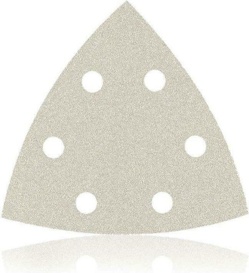 Smirdex 510 White Line Delta Sanding Sheet K60 with 6 Holes 95x95mm
