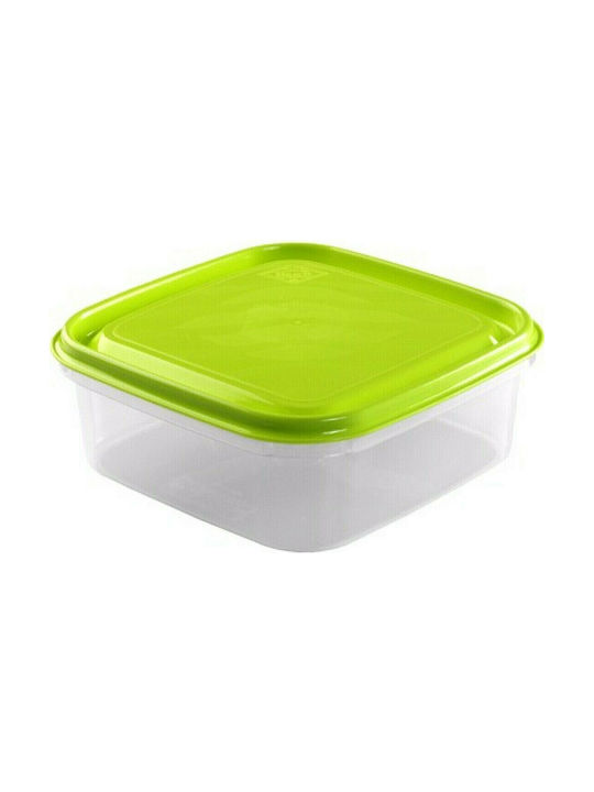 Hega Hogar Lunch Box Plastic Πράσινο 1800ml 1pcs