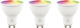 Deltaco Smart Lampen LED 5W für Fassung GU10 RGB 470lm Dimmbar 3Stück