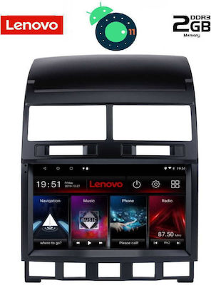 Lenovo Sistem Audio Auto pentru Volkswagen Touareg Audi A7 2003-2011 (Bluetooth/USB/AUX/WiFi/GPS/Apple-Carplay/Partitură) cu Ecran Tactil 9" DIQ_LVB_4765