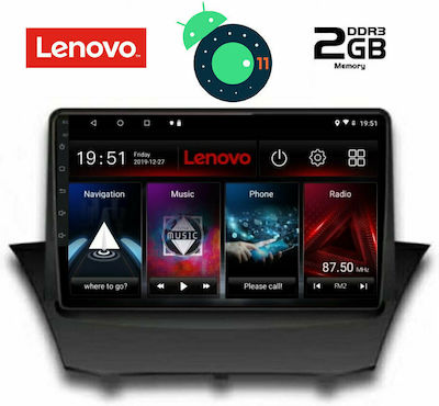 Lenovo LVB 4154 GPS Ηχοσύστημα Αυτοκινήτου για Ford Fiesta 2010-2018 (Bluetooth/USB/AUX/GPS) με Οθόνη Αφής 9"