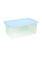 Viomes Plastic Cutie de Depozitare cu Capac Transparent 59x40x30cm 1buc