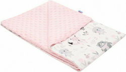 New Baby Nursery Swaddling Blanket Minky Teddy 80x102cm