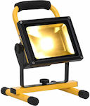 vidaXL LED Floodlight 30W Warm White 3000K