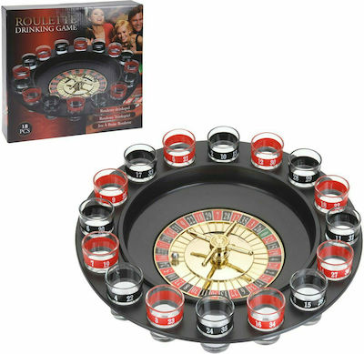 Casino Roulette Drinking Game Set of 18pcs V0203055