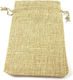 Pouch packing burlap 90x70mm/50 pcs Stachy