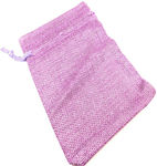 Pouch burlap packaging 90x70mm/50 pcs Purple Lavender