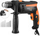 Tacklife Impact Drill 710W with 10 noses