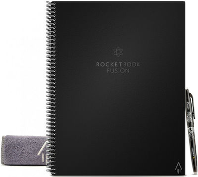 Rocketbook Fusion Σημειωματάριο Α4 Infinity Black