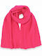 Women's Knitted Scarf Fuchsia