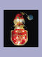 Illuminated Santa Claus Battery Red