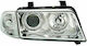 Depo Front Lights Angel Eyes Audi A4 Without H7 Lamps 1995-1998 2 Pieces