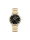 Pierre Cardin Minimal Uhr mit Gold Metallarmband