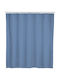 Wenko Uni Κουρτίνα Μπάνιου 180x200 cm Royal Blue - Gray