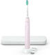 Sonicare 3100 Elektrische Zahnbürste mit Bürsten-Timer, Drucksensor & Reiseetui Sugar Rose