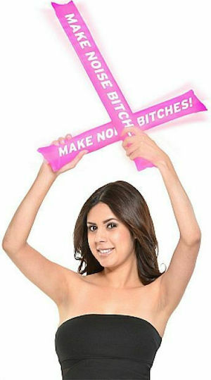 Pipedream Make Noise Bitches Αστείο Sexy Δώρο Bachelorette Thunder Sticks 6τμχ