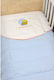 Baby Oliver Bettdecke Für Krippe Baumwolle Blau 100x140cm