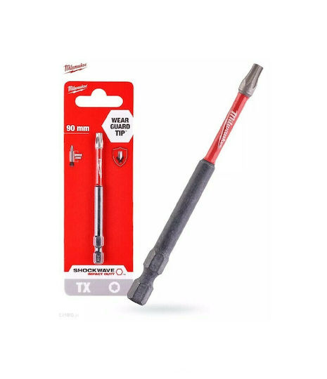Milwaukee Bit Șurubelniță Torx Shockwave