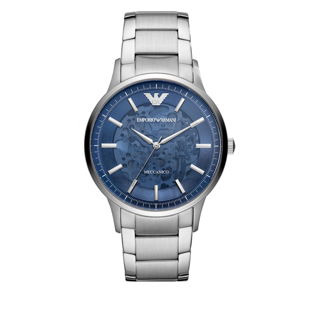 Emporio armani watch blue face store