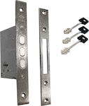 Cisa Recessed Lock Safe deposit box with Center 45mm Silver