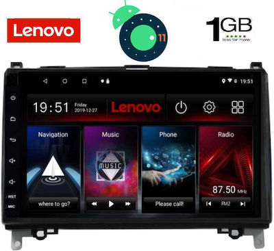 Lenovo LVA 3400_GPS Ηχοσύστημα Αυτοκινήτου για Mercedes Benz A / B / Sprinter / Vito (Bluetooth/USB/WiFi/GPS) με Οθόνη Αφής 9"
