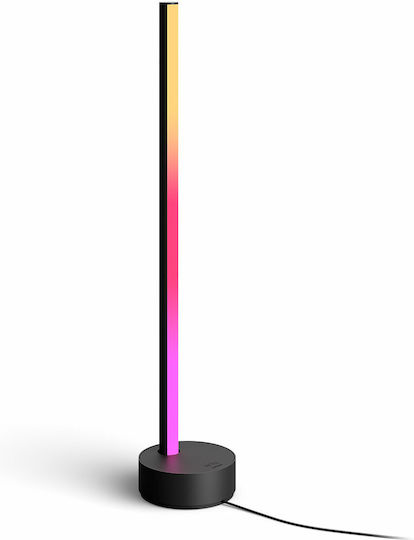 Philips Gradient Signe LED Подова Лампа В55.3xД11.1см. с RGB Светлина 1040лм Черен