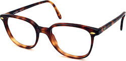 Vogue Acetate Prescription Eyeglass Frames Brown Tortoise VO2015 W683