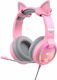 Havit H2233d Over Ear Gaming Headset with Connection 2x3.5mm / USB Pink