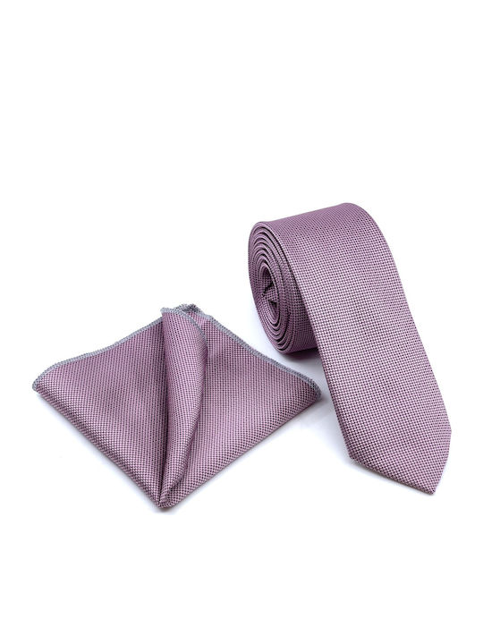 Legend Accessories Men's Tie Set Printed Lavender